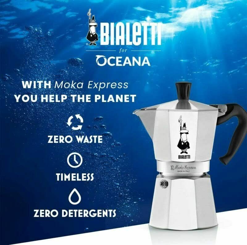 Silver Espresso Maker I658