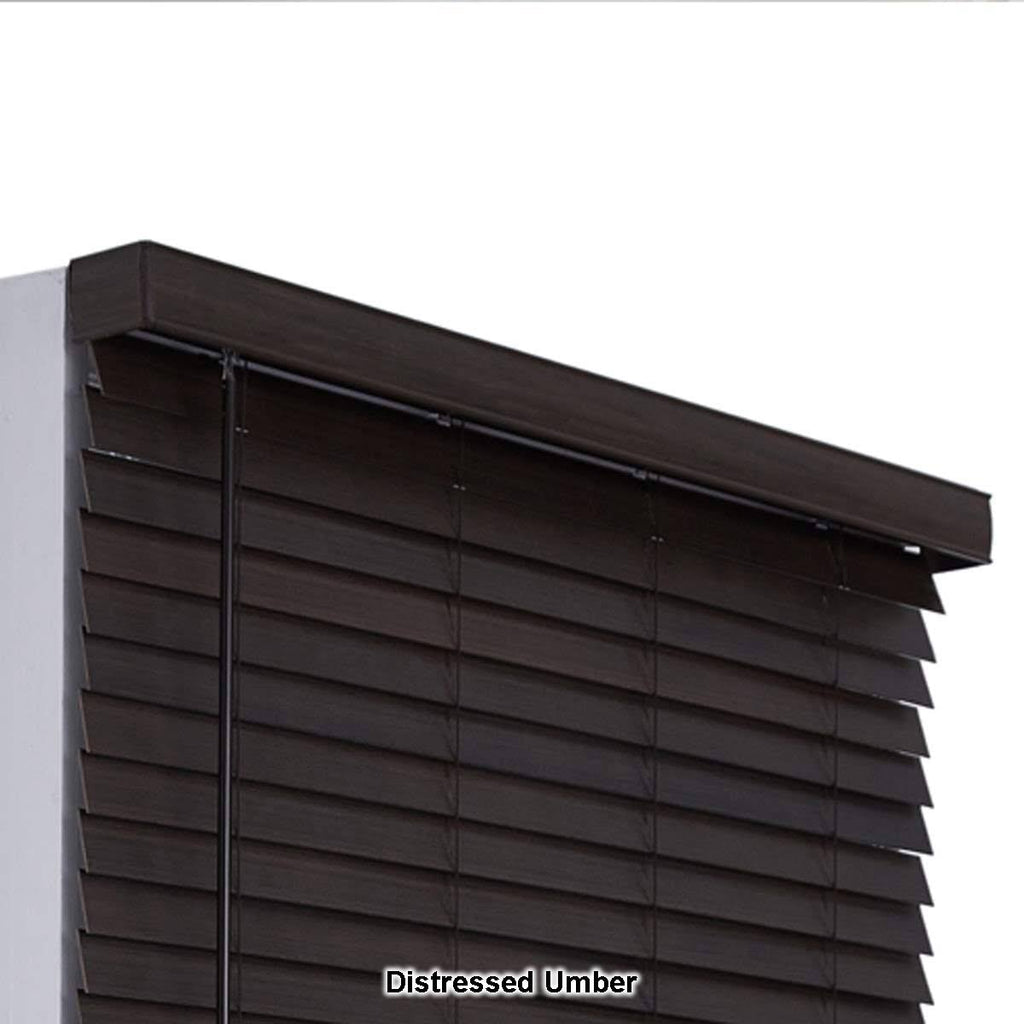 2in. Cordless Distressed Faux Wood Blinds K39096
