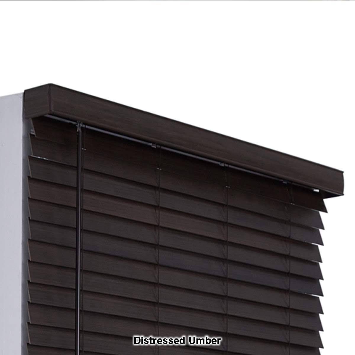 2in. Cordless Distressed Faux Wood Blinds K39096