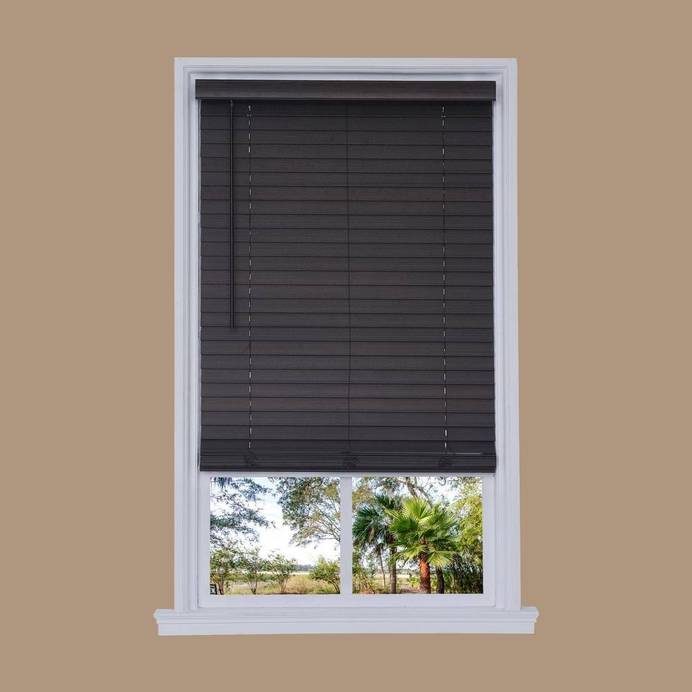 2in. Cordless Distressed Faux Wood Blinds K39096
