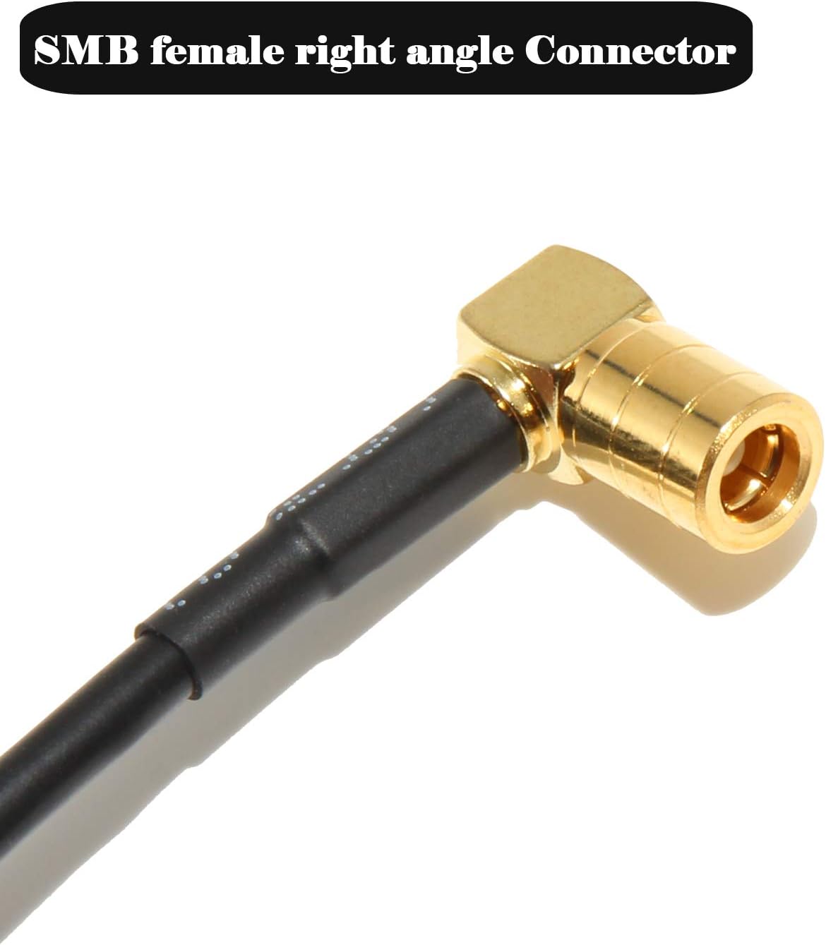 23' SMB Male to SMB Female Antenna Extension Cable F62804