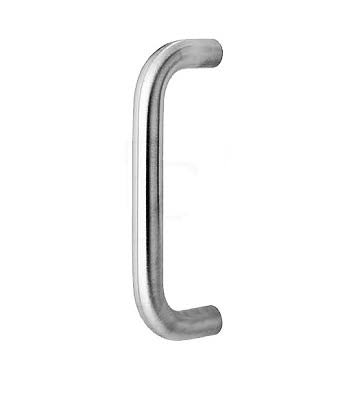 1x22 Round Door Pull in Satin Brass C99090