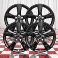 Set of 4 Gloss Black 20 Wheel Skins E60483