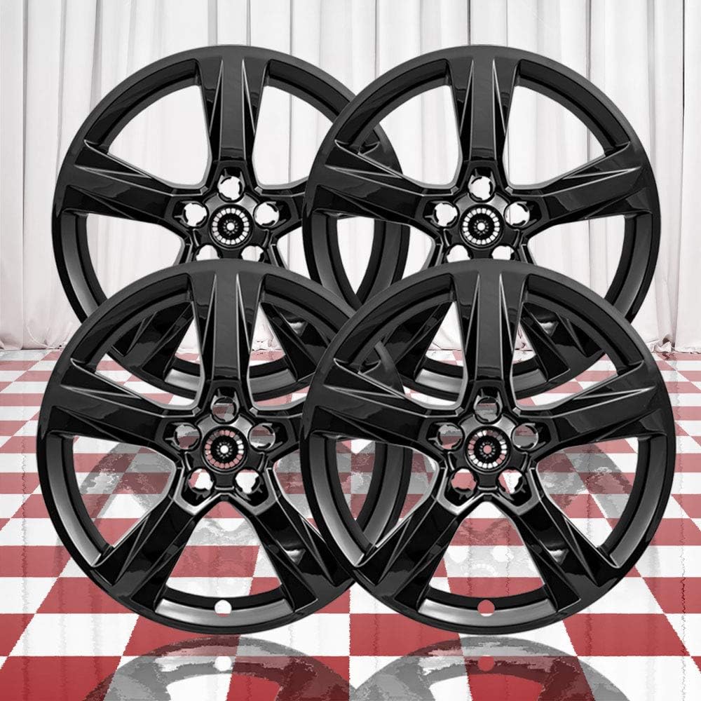 Set of 4 Gloss Black 20 Wheel Skins E60483