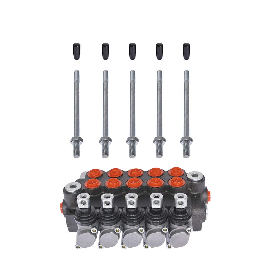 Hydraulic Directional Control Valve 2 Spool 13 GPM 3600 PSI E1927