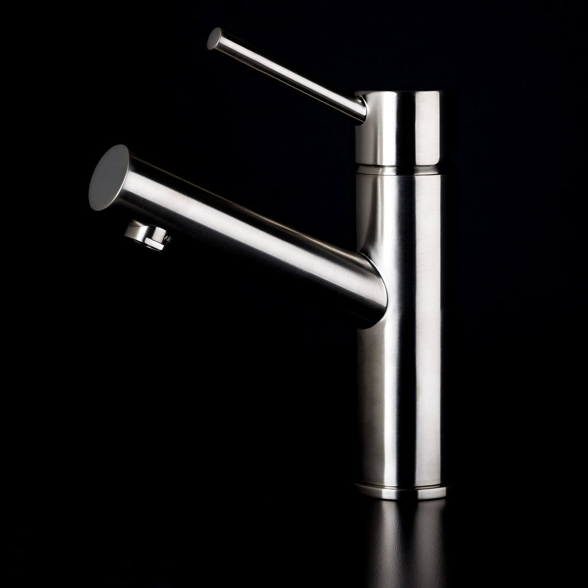 Brushed Gold Single Hole Bathroom Faucet J767