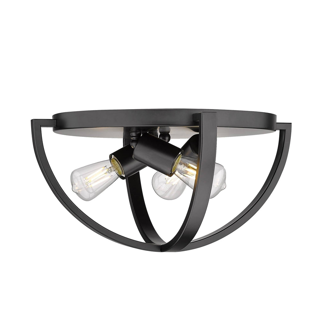 Olympic Gold Flush Mount P958