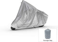 Motorcycle Cover with Reinforced Securing Straps and Storage Bag U9308