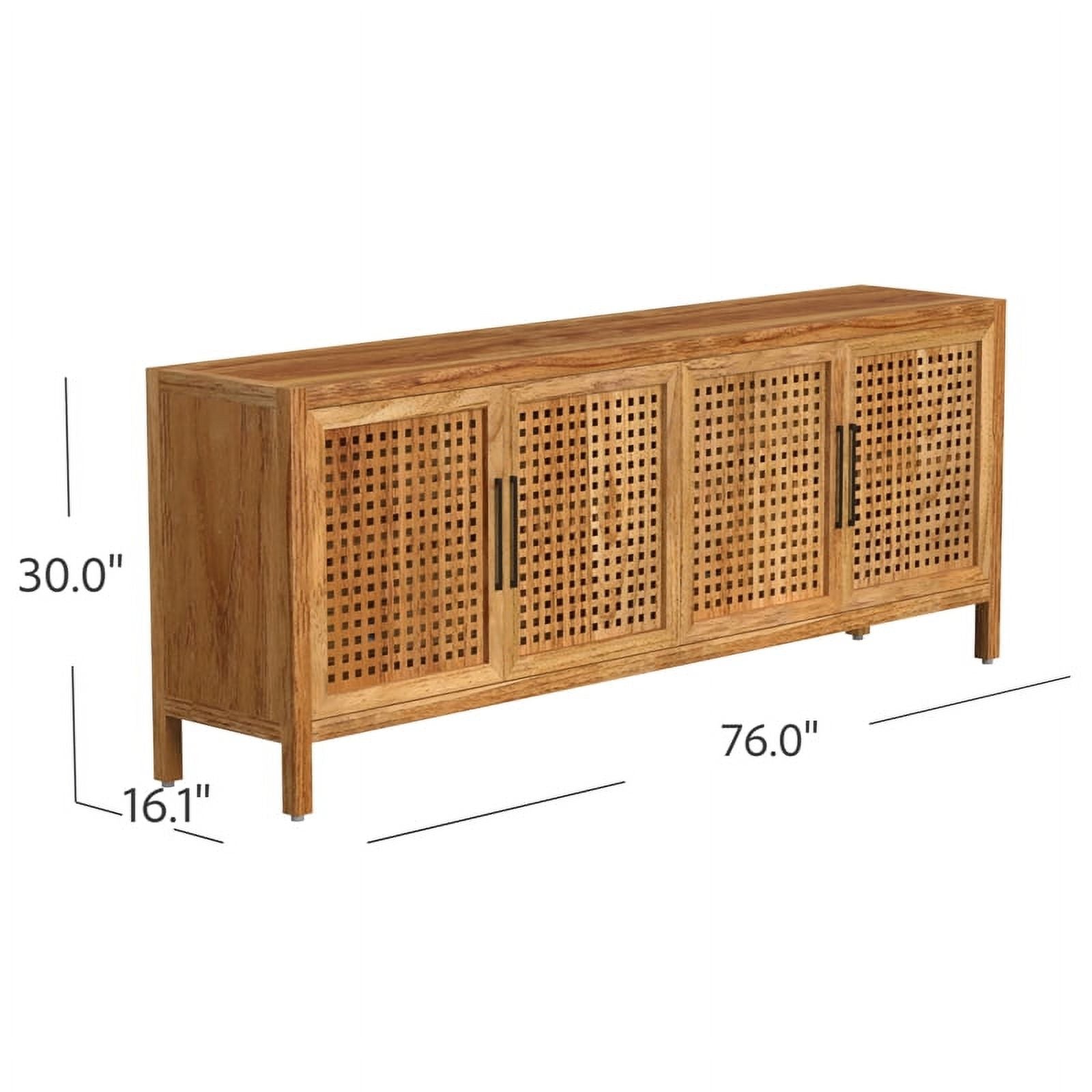 Brown Wood Server S7316