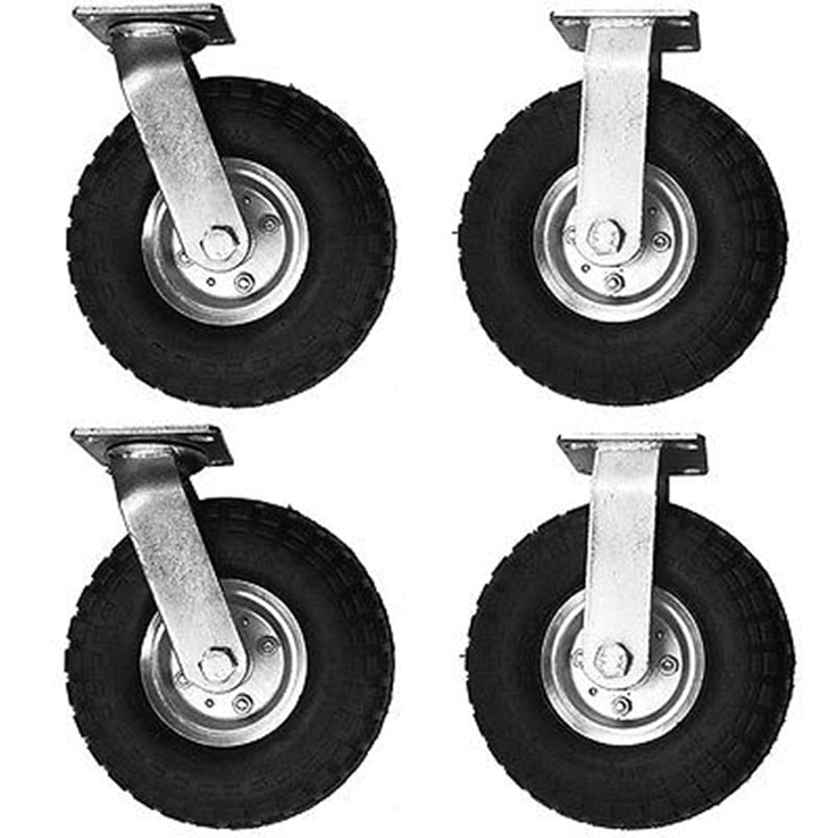 14.2" PU Solid Foaming Wheel Black Pack of 2 N9356