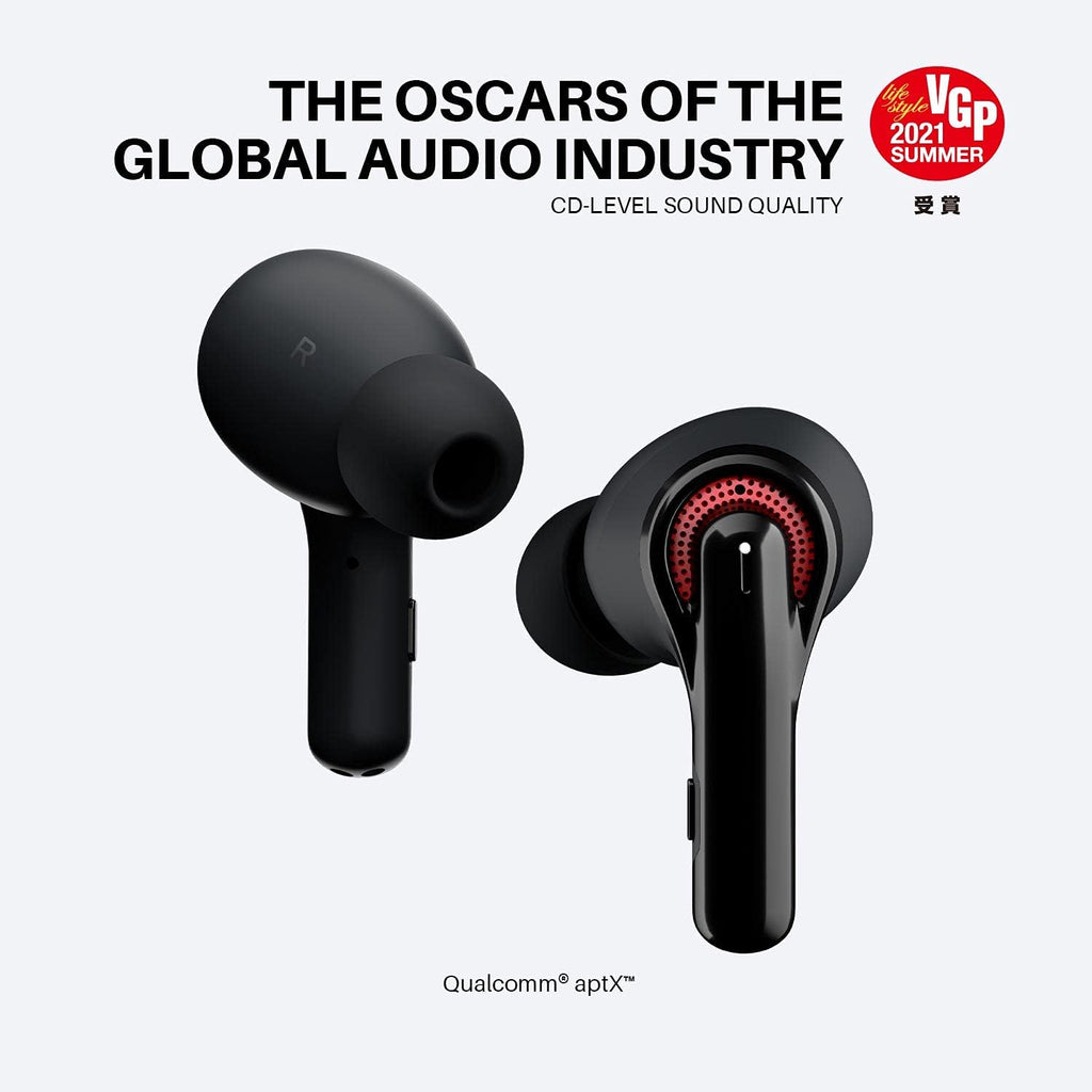 Wireless Earbuds Bluetooth 5.2 with 4 Mics, 50H Playtime, Black Pack of 2 O431