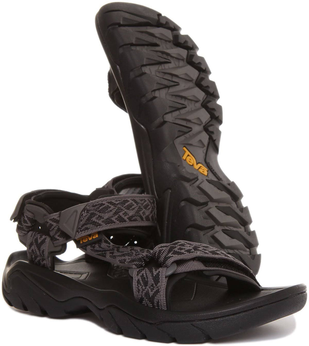 Men's Terra Fi 5 Universal 11 Wavy Trail Black Sandals D975