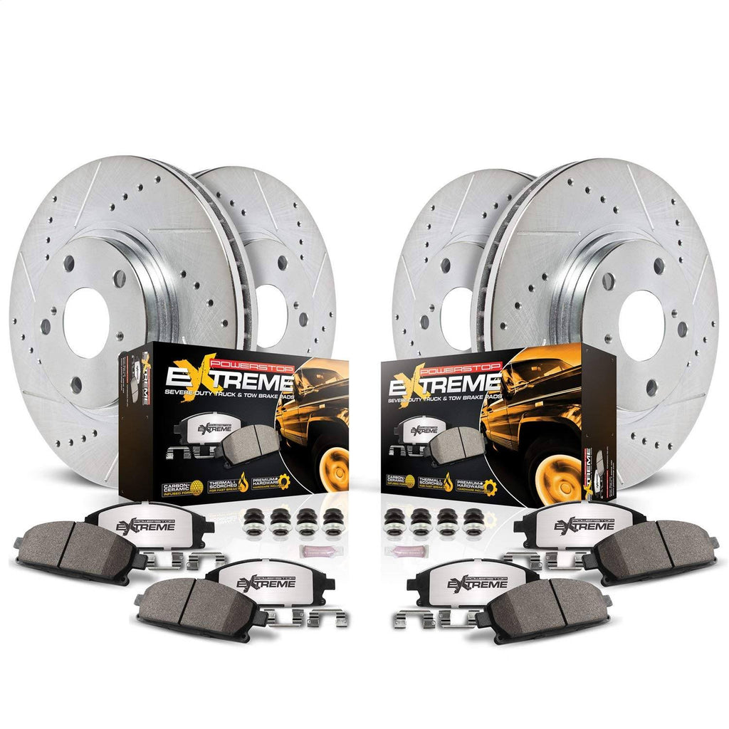 Front & Rear Z36 Truck and Tow Brake Kit Q219