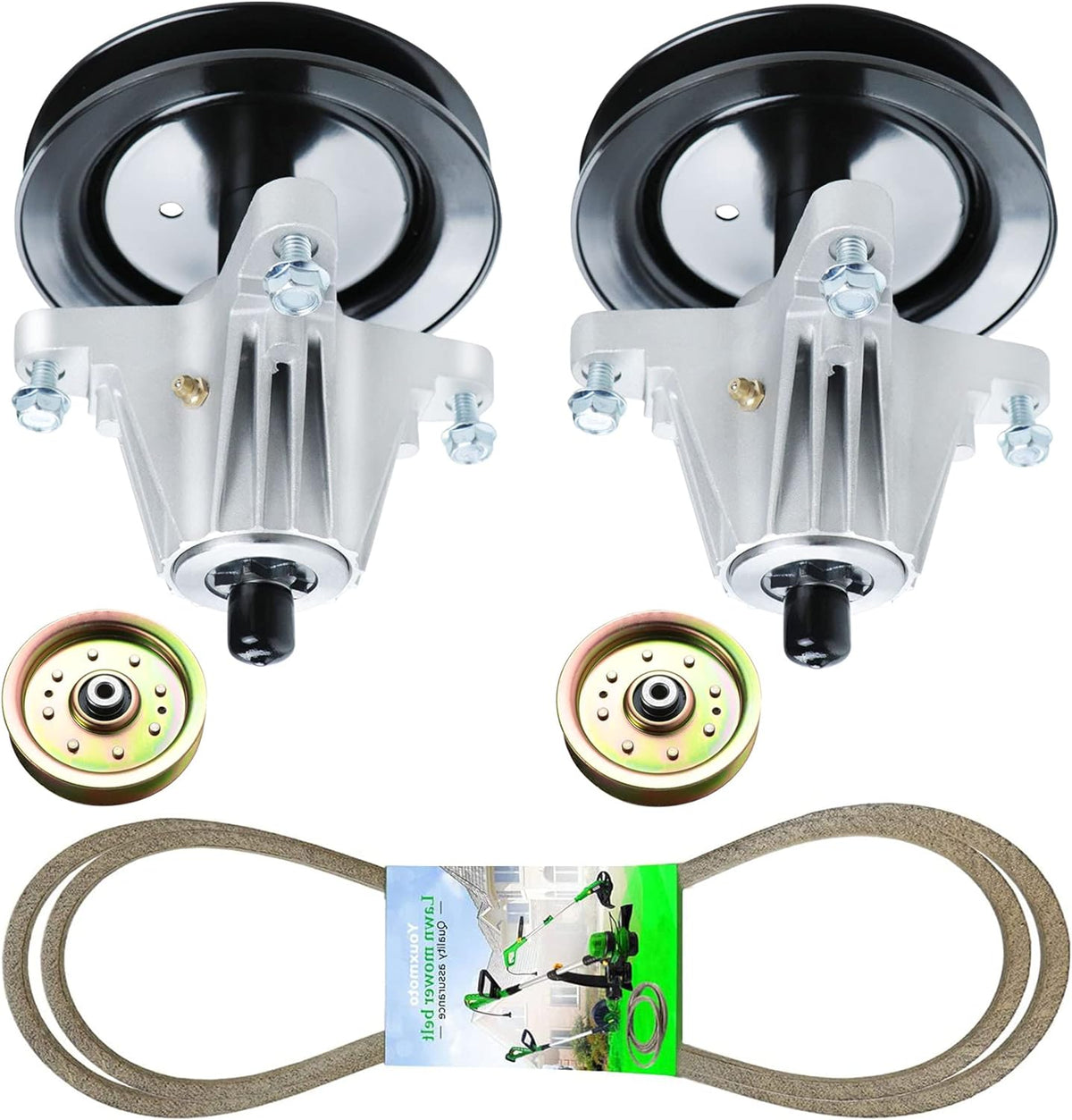 Rebuild Kit 2 Spindles 2 Pulleys 1 Belt B21254