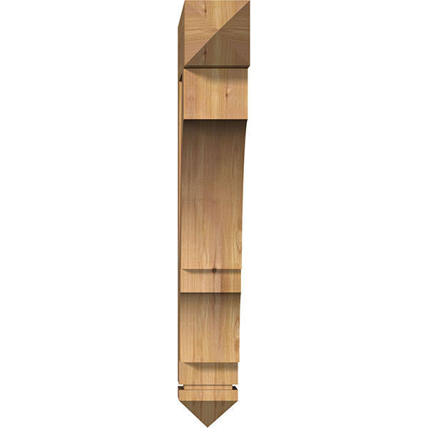 Western Red Cedar Smooth Bracket O1304