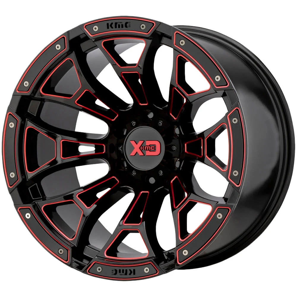 Gloss Black 20x22 Wheels P958