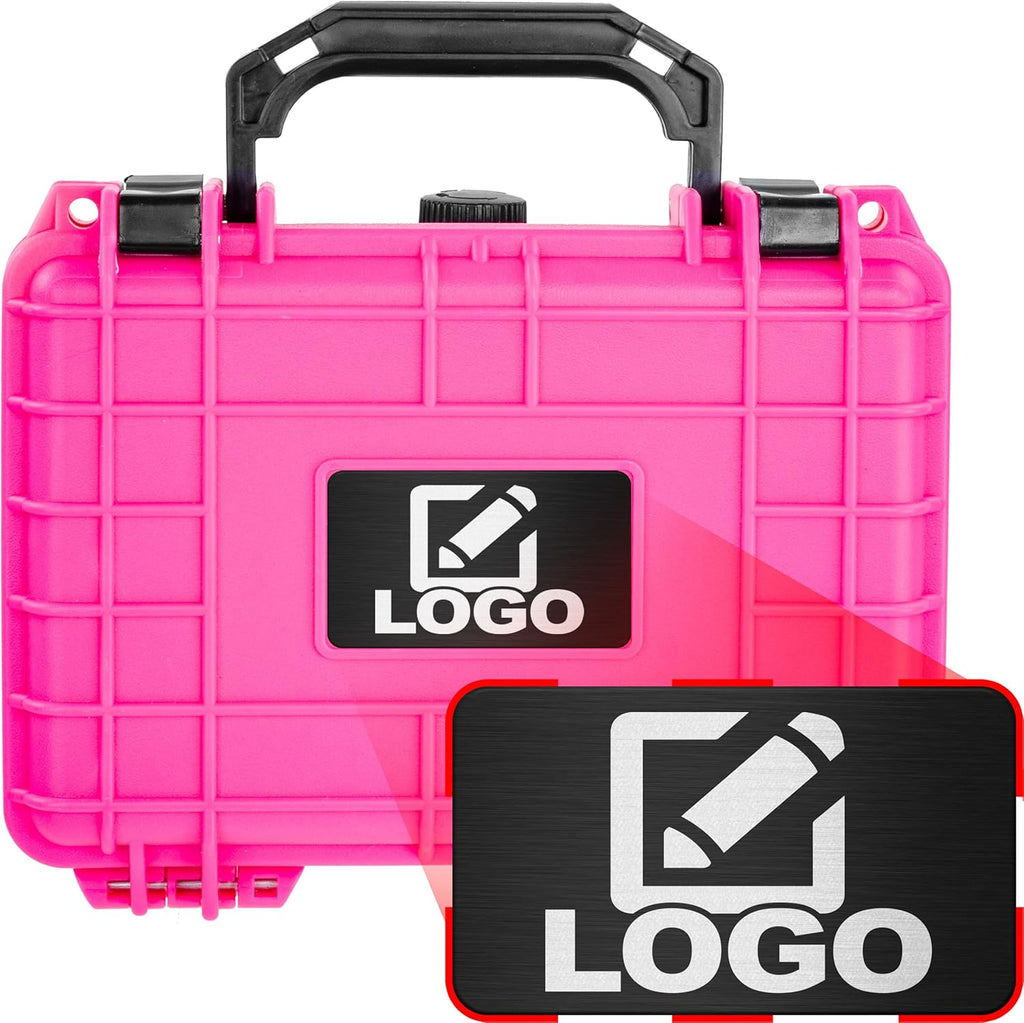 Hard Case Water & Shock Proof with Foam 8.12 inch 6.56 inch 3.56 inch Black R181758