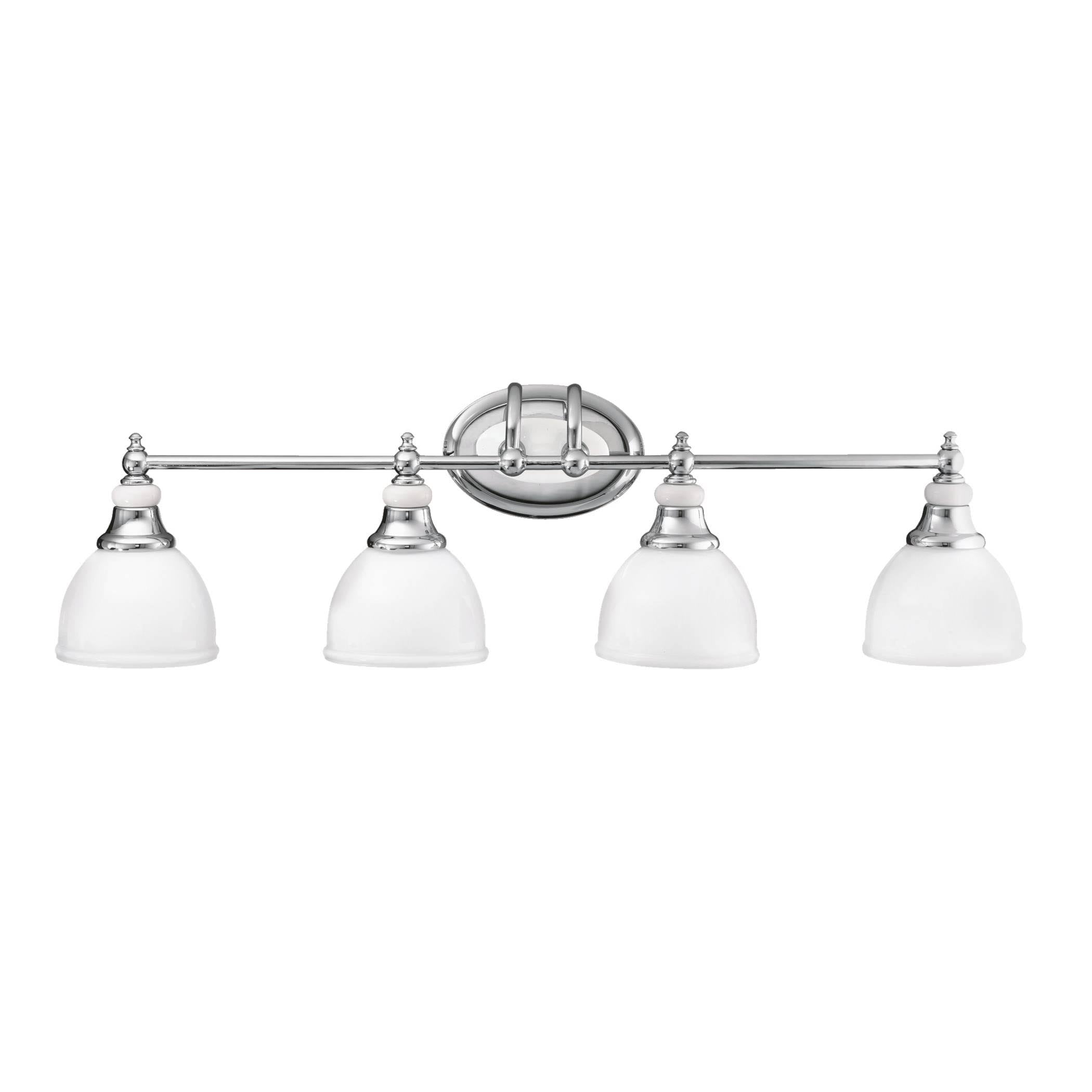 Chrome 4-Light Bath I8598