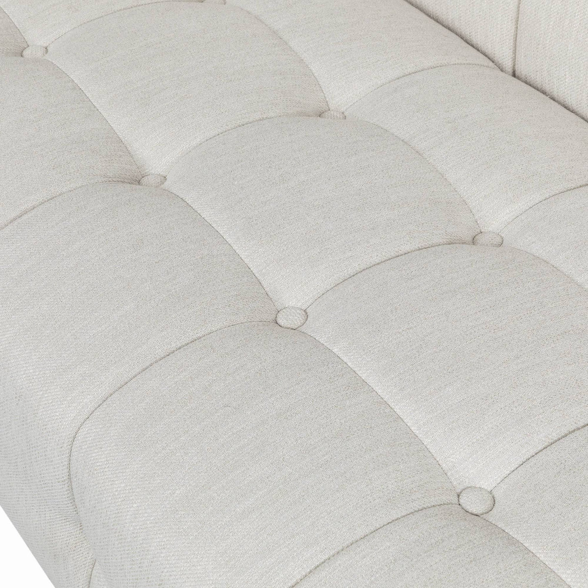 Tufted 3 Seater Sofa Beige/Brown N385