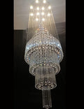 Crystal Raindrop Chandelier, 12 Bulbs O922134