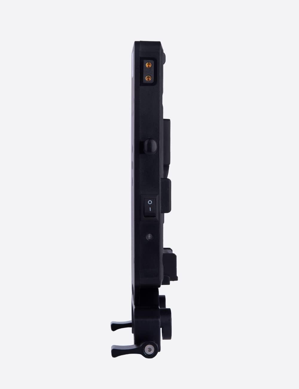 V Mount Battery Plate Adaptor with 15mm Rod Clamp, D-tap, USB, DC Outputs & LP-E6 Dummy Battery F845539
