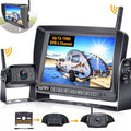 Wireless 7 Inch HD 1080P Backup Camera System with DVR Monitor U968123