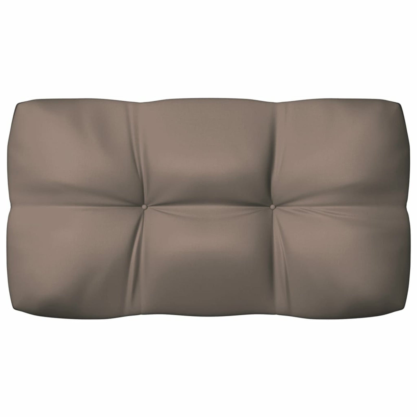 Set of 5 Taupe Fabric Pallet Sofa Cushions C564215