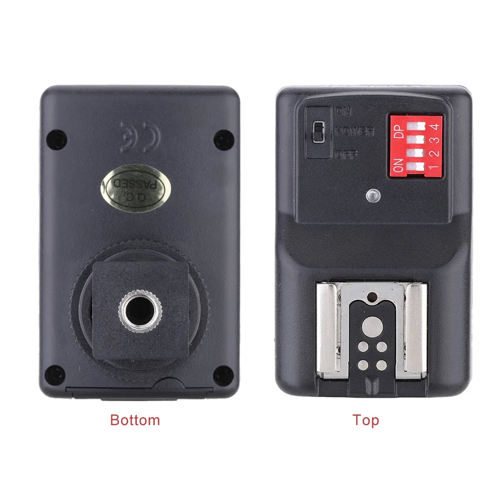 Wireless Remote Flash Trigger Set with 4 Receivers J405