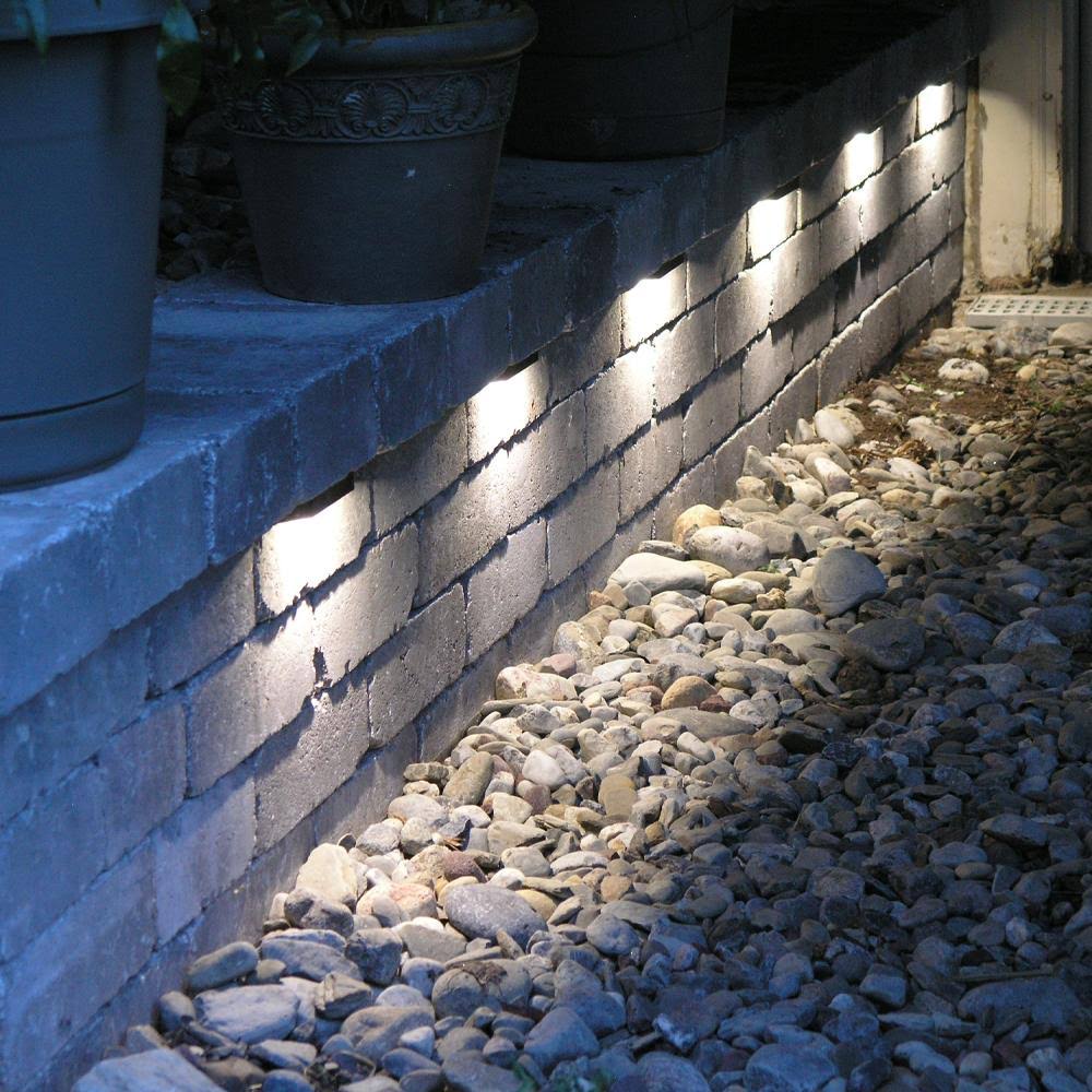 3W Low Voltage LED Retaining Wall Step Lights C301