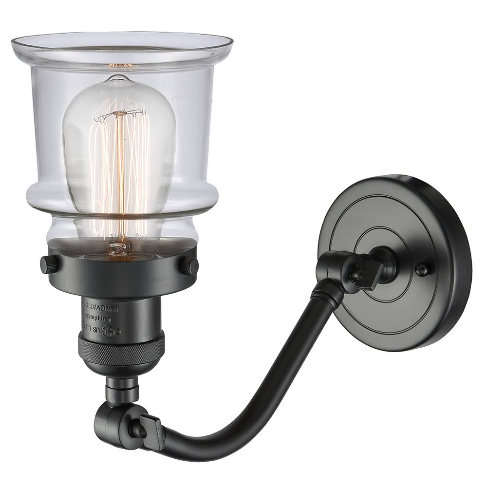 Small Canton 1 Light Sconce in Brushed Satin Nickel K17329