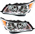 Headlight Assembly Pair Halogen W199