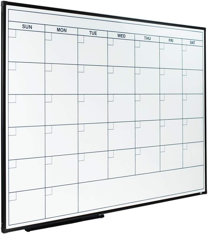 Large 72" x 40" Magnetic Dry Erase Board with Pen Tray G2342