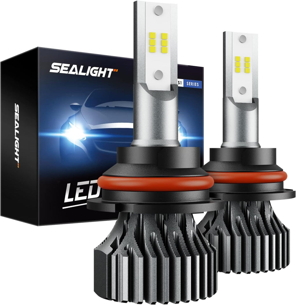 9007 HB5 LED Bulbs 6000K White, 2 Pack X40876