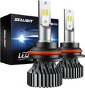 9007 HB5 LED Bulbs 6000K White, 2 Pack X40876