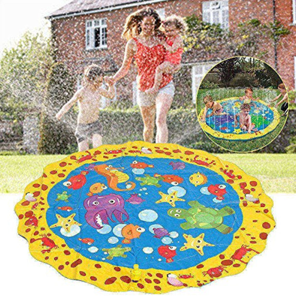 Colorful PVC Water Play Mat Toy for Outdoor Pool Garden F731