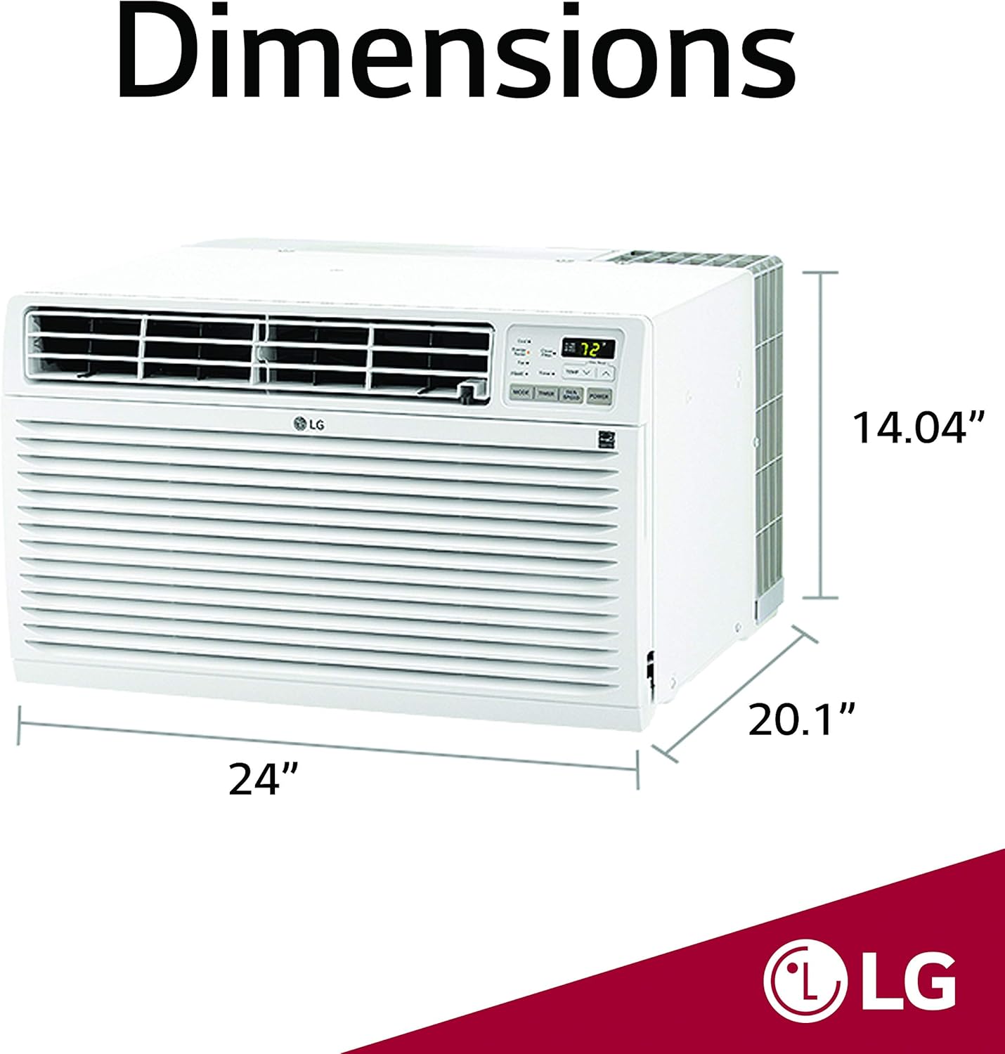 White 10,000 BTU Through-the-Wall Air Conditioner R4497