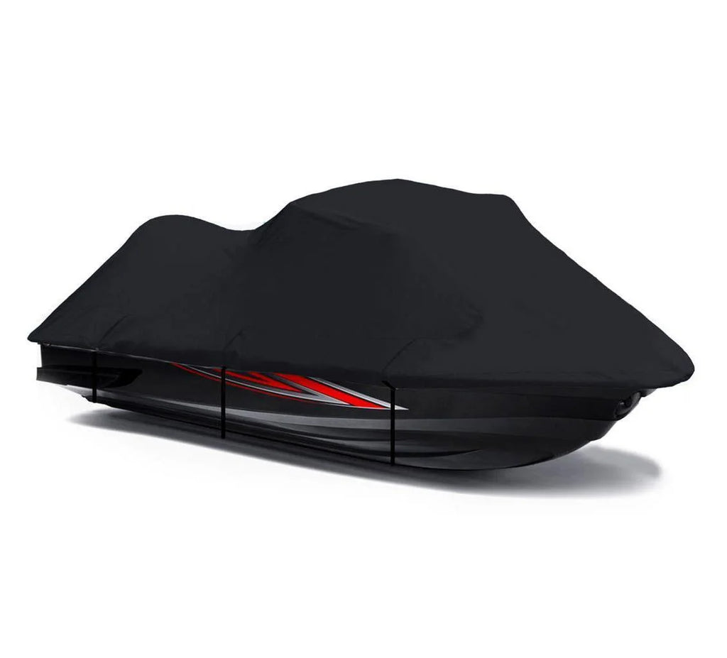 Black Jet Ski PWC Watercraft Cover 1-2 Seater V8112