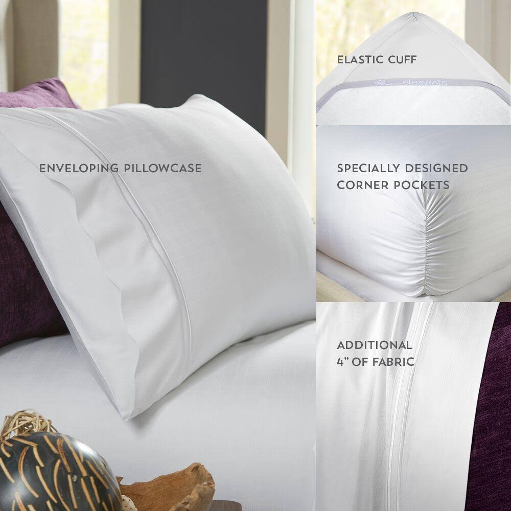 White Bamboo Sheets Twin XL N97870