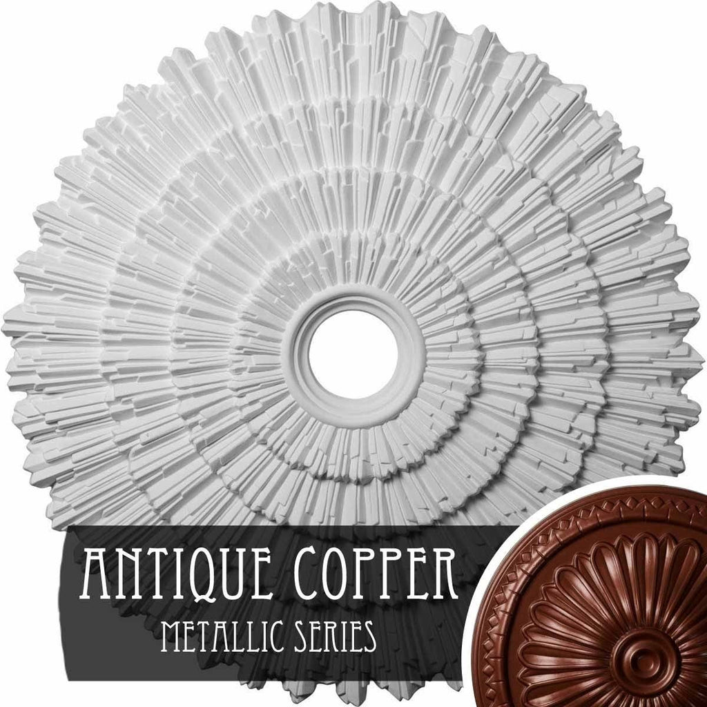 Bronze Hand-Painted Ceiling Medallion K273