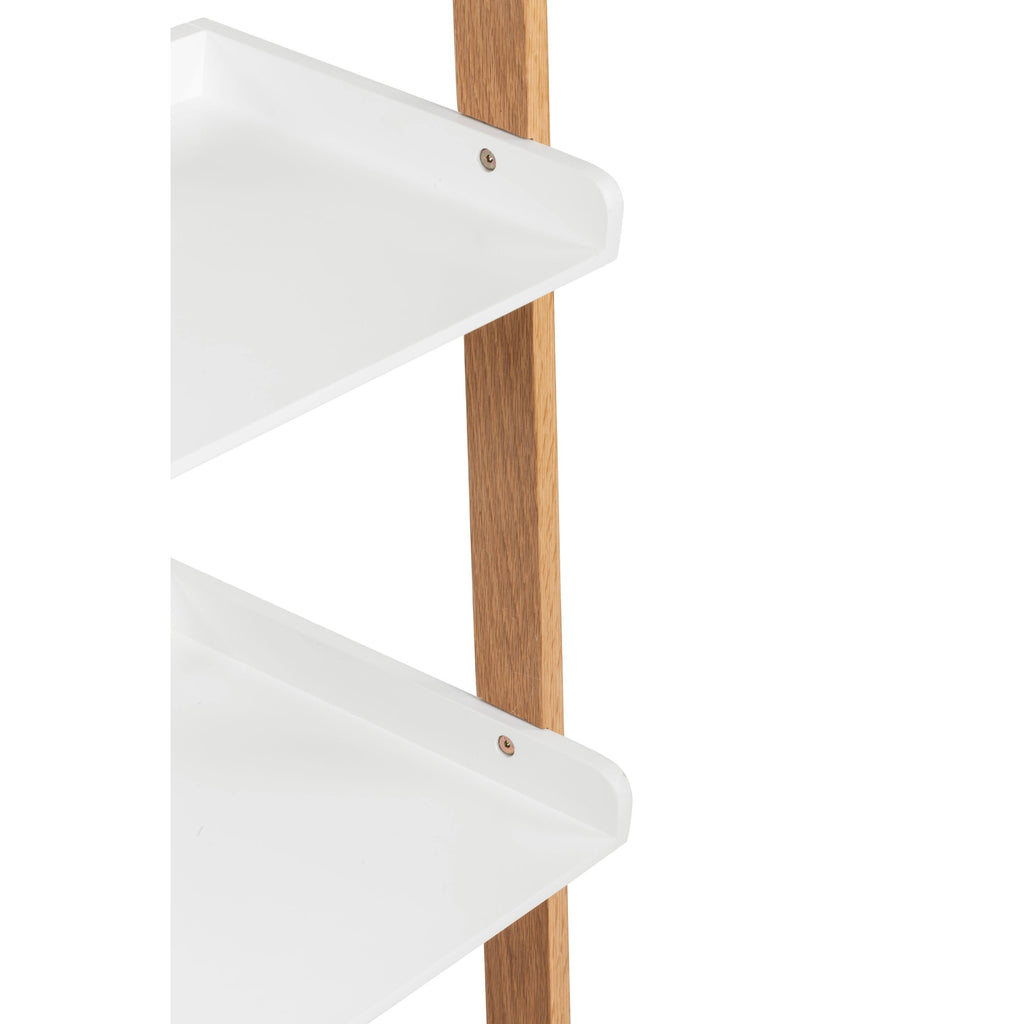 Oak/White Ladder Bookshelf B259415