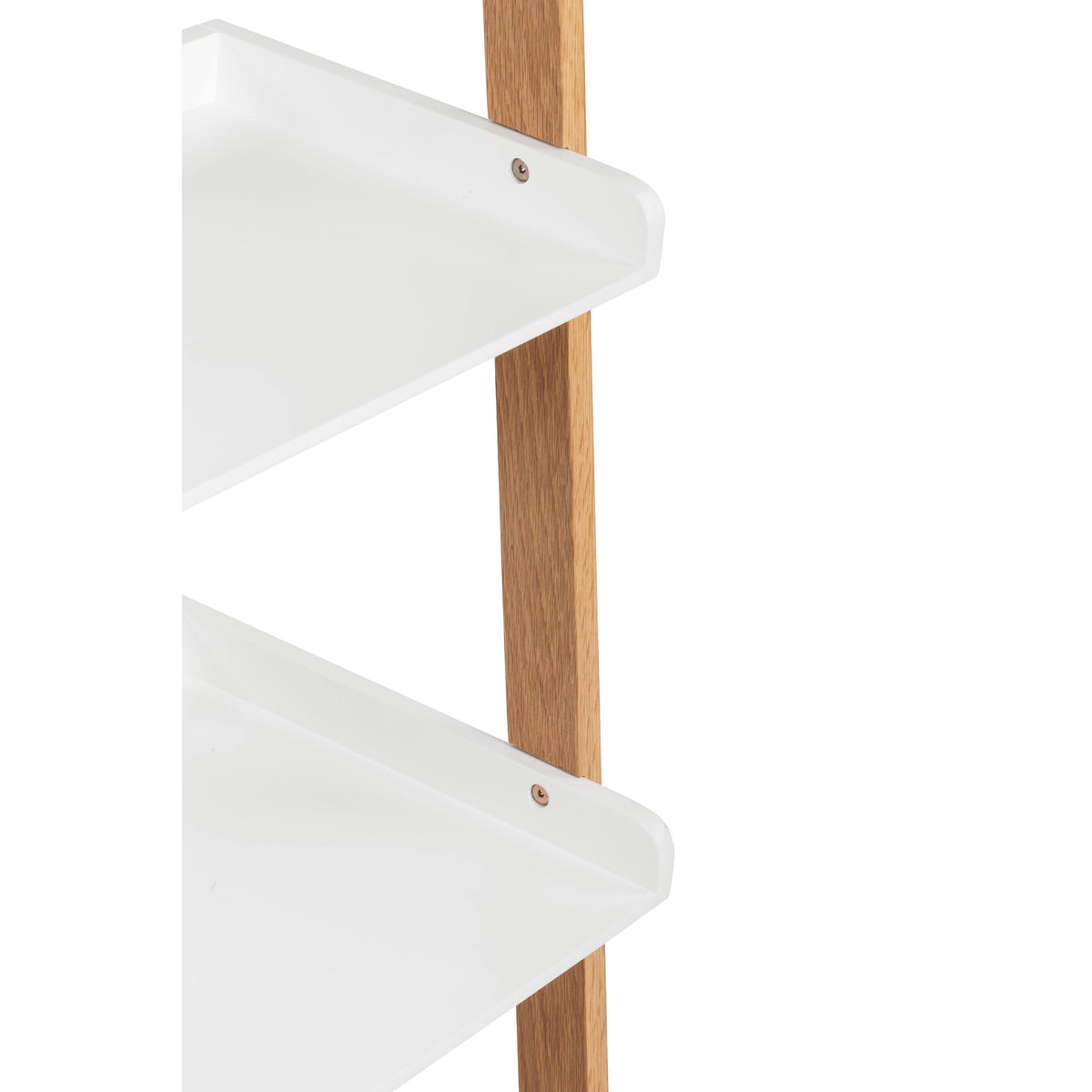 Oak/White Ladder Bookshelf B259415