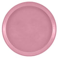 Blush Fiberglass Round Serving Tray X555069