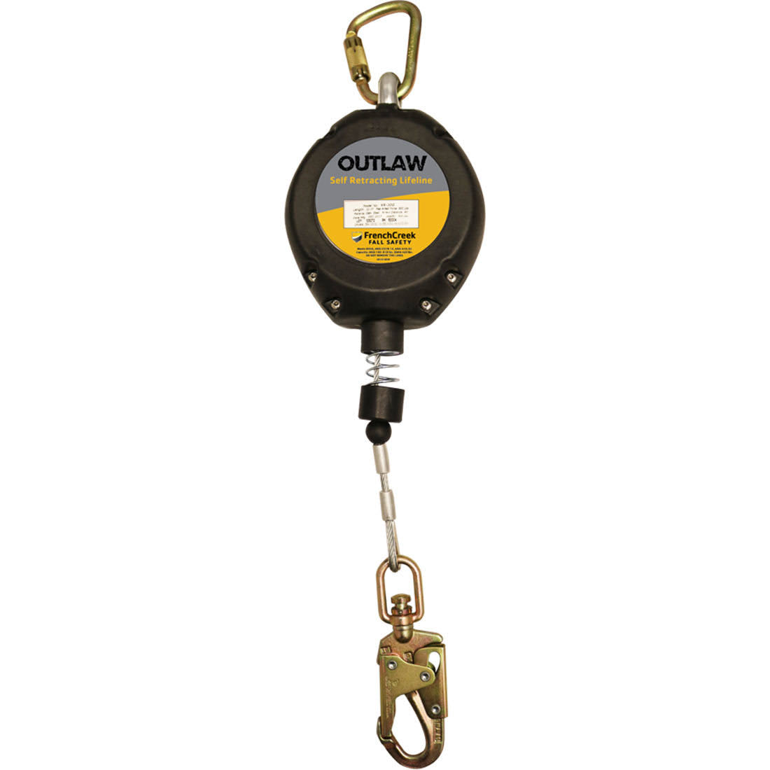 Retractable Stainless Steel Cable Lifeline - 30 ft. L533