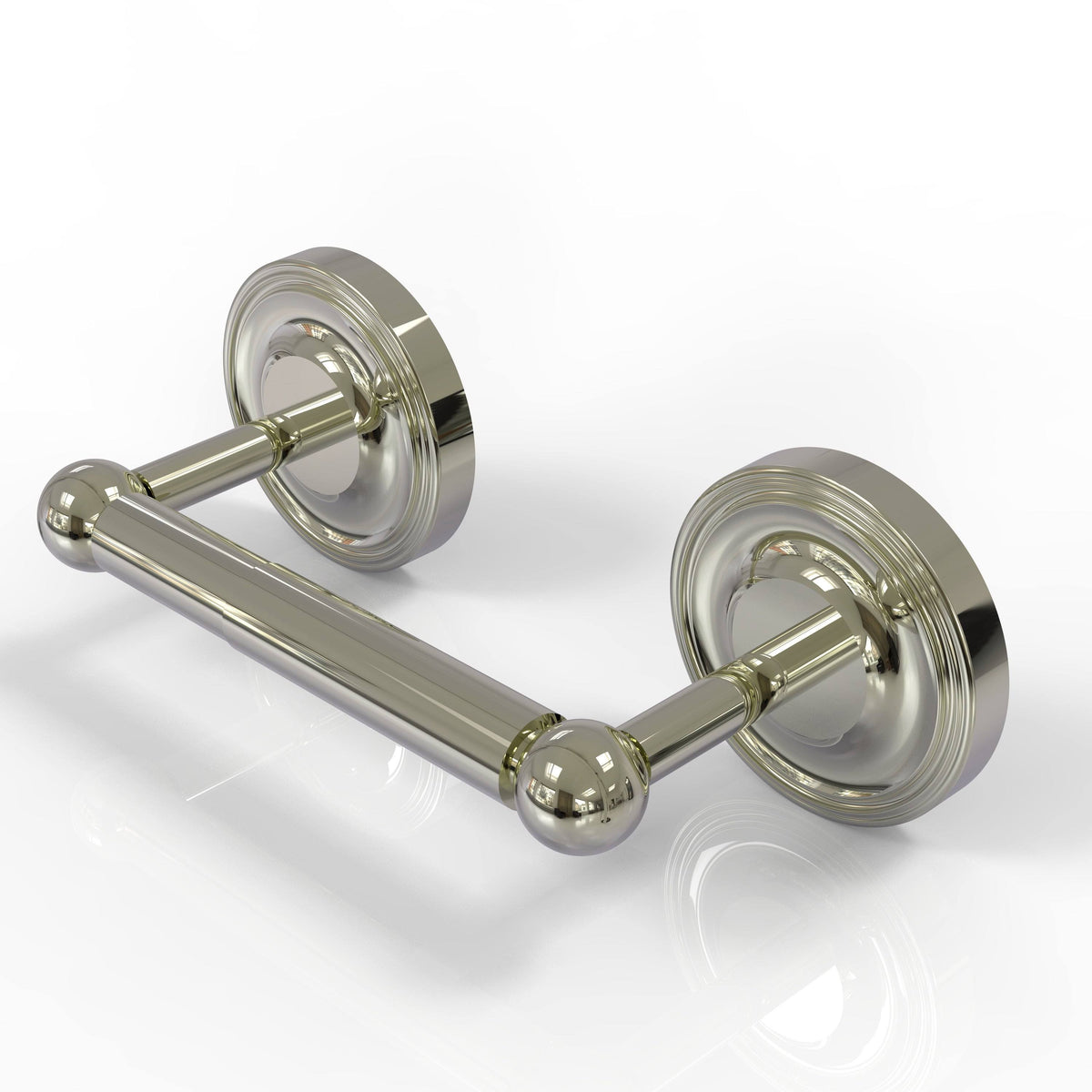 Matte White 2 Post Toilet Tissue Holder U4568