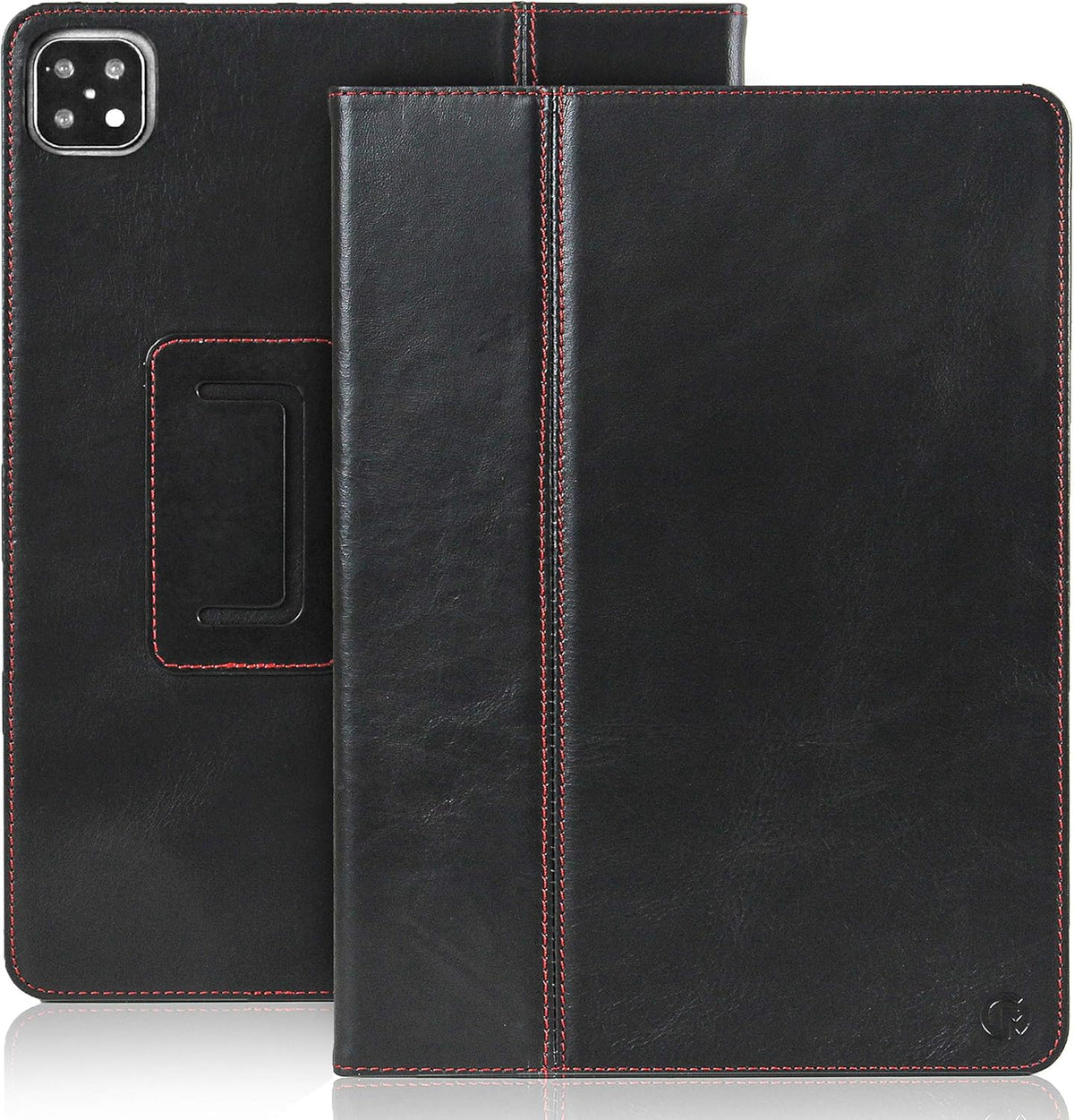 Tan Real Leather iPad Pro 11 Case with Dual Stand R542039