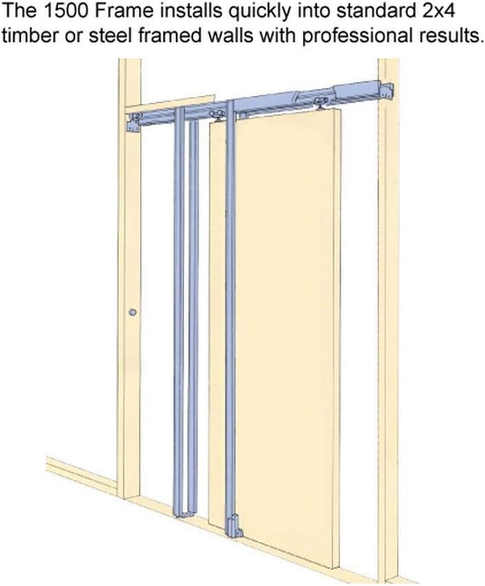 White Silk Frosted Opaque Glass Solid Wood Interior Sliding Closet Door with Frames and Hardware U5271