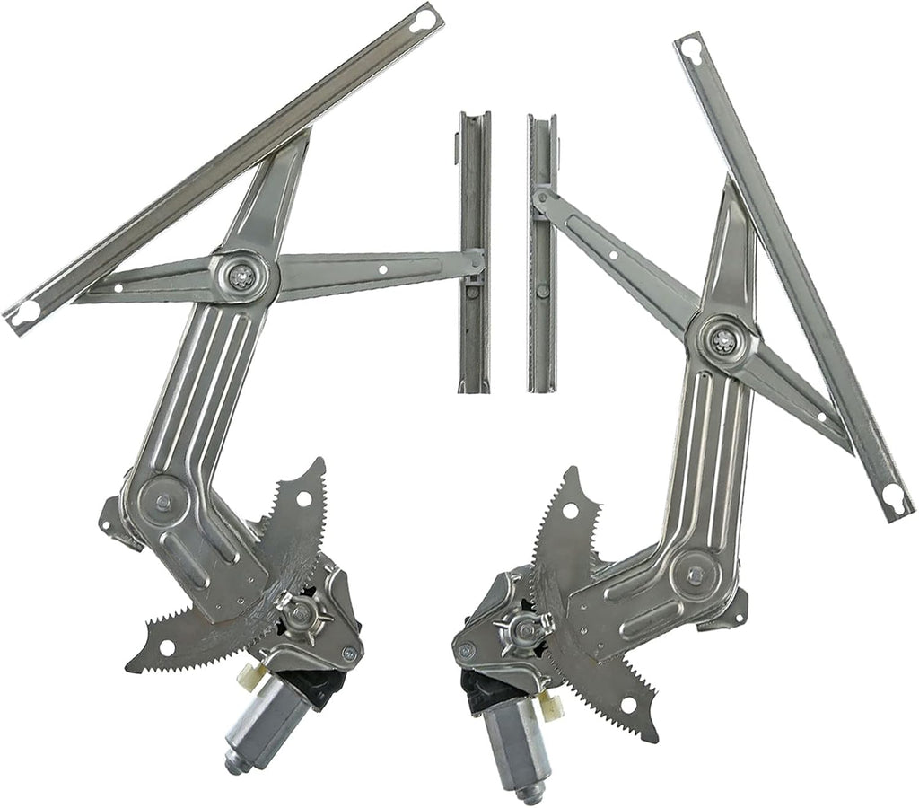 Power Window Regulator with Motor Front Left Driver Side Pack of 2 X7231