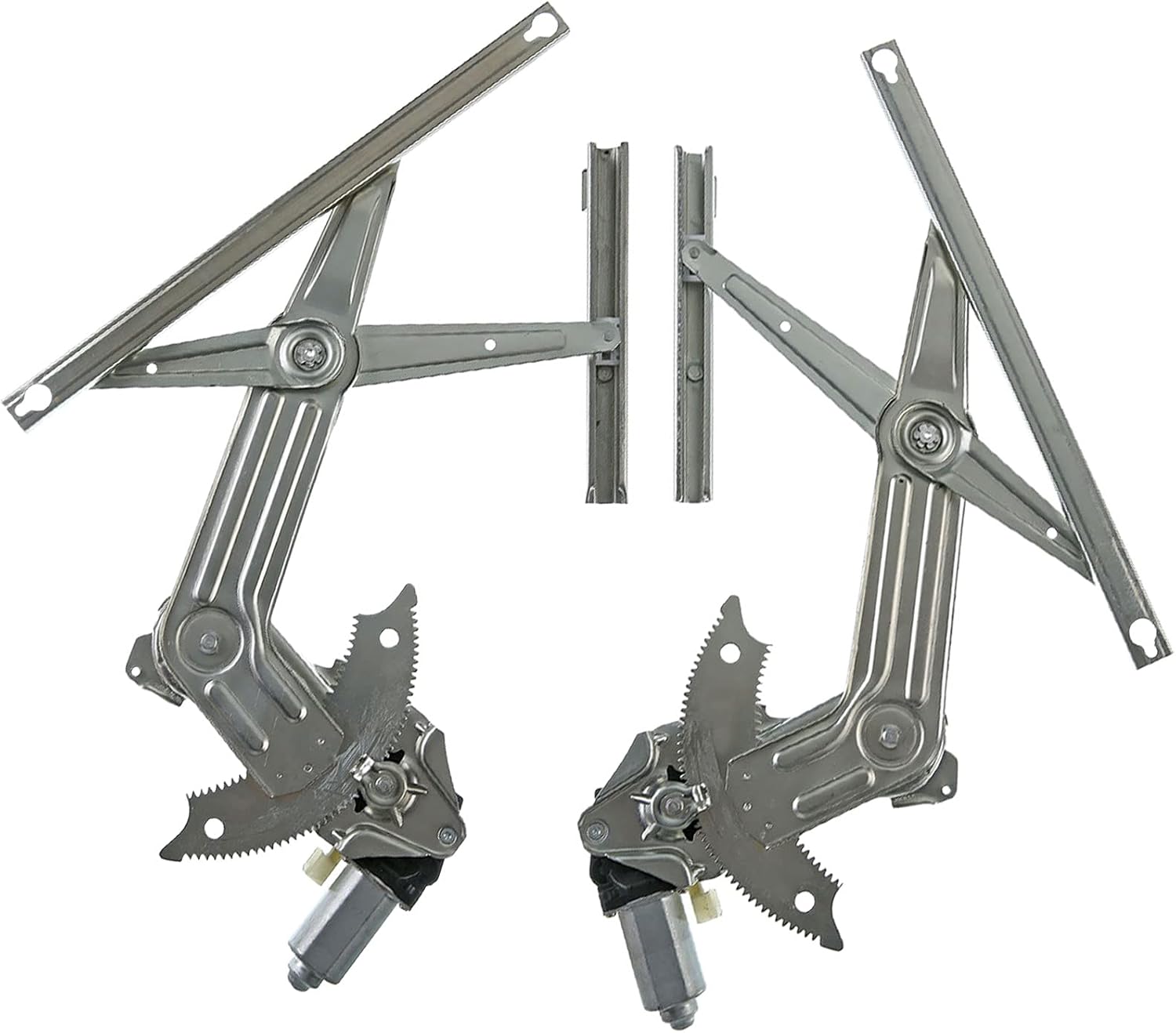 Power Window Regulator with Motor Front Left Driver Side Pack of 2 X7231