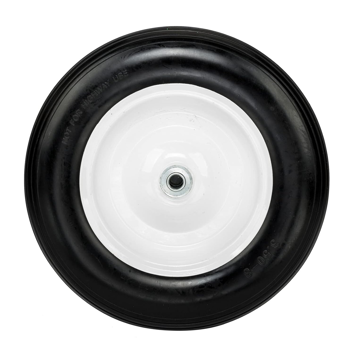 14.2" PU Solid Foaming Wheel Black Pack of 2 N9356