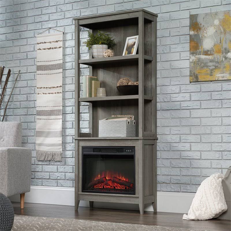 3 Shelf Wooden Fireplace Library Bookcase O65712